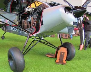 Zlin's Shock Cub uses the Titan. Attendees can examine the model at AirVetnrue Oshkosh 2016 under the Outback name at SportairUSA's booth.