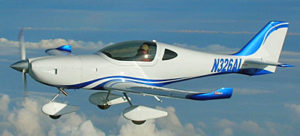 Arion Aircraft's Lightning LS-1, available as a Special Light-Sport Aircraft or a kit. The shape works for Aero Electric's Sun Flyer vision.