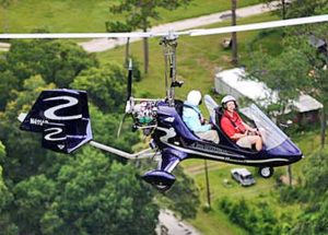 What's not to enjoy? The view from a gyroplane like AR1 is enormous. photo by Amy Saunders of Evolution Trikes