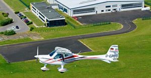 GXiS flies over the Pasewalk, Germany factory producing the highly upgraded Light-Sport Aircraft. all flight photos courtesy Remos