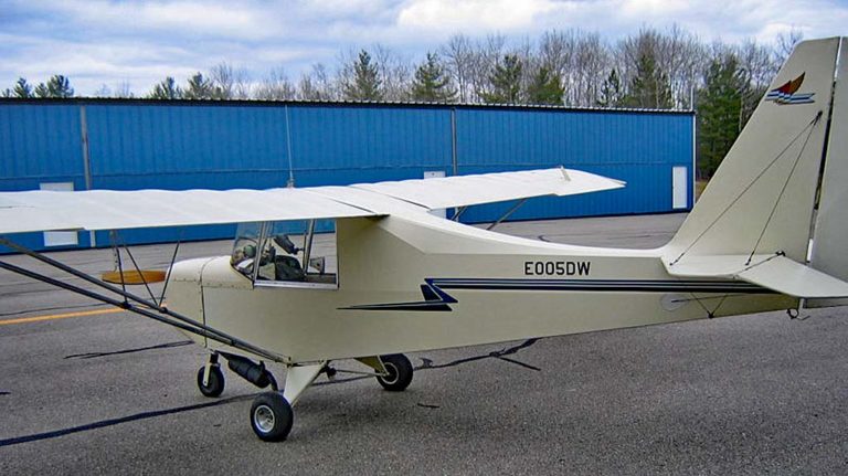 Carlson Sparrow Single-Place Ultralight Aircraft - ByDanJohnson.com