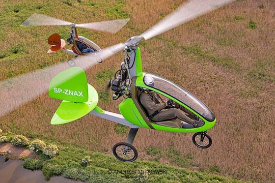 Real gyro store helicopter