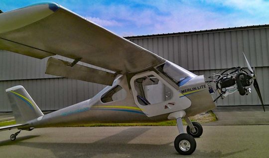 Merlin Lite… New, All-Metal, Fully-Enclosed, Deluxe Part 103 Ultralight 