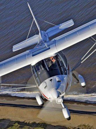 Comco Ikarus Flies on Electric Power - CAFE Foundation Blog