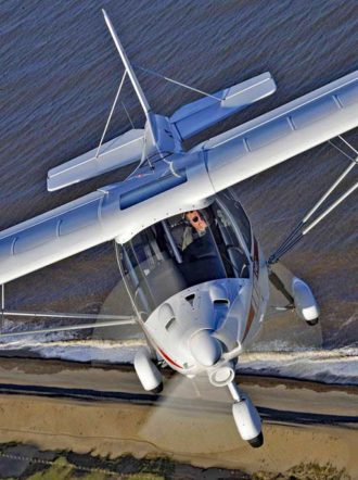 Ikarus C42 –  Coningsby Aviation Site