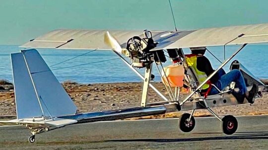 Ultralight Aircraft on Display, Boca Town Center Mall, 198…