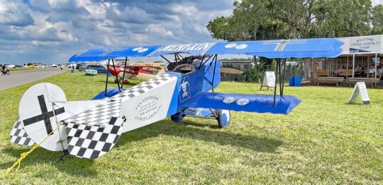 Ultralight Aircraft on Display, Boca Town Center Mall, 198…